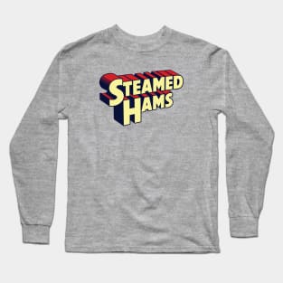 Comic Book Steamed Hams 3 (Roufxis - TP) Long Sleeve T-Shirt